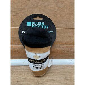 NEW FuzzYard Brew Puppuccino Plush Dog Toy
